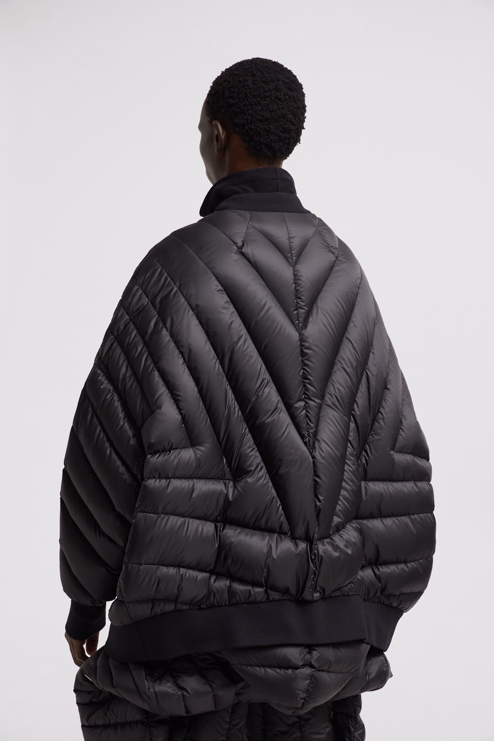 Moncler + Rick Owens Radiance Peter Down Bomber Jacket Gender Neutral Black Moncler 5